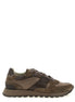 Brunello Cucinelli Bicolor Calfskin Athletic Sneakers