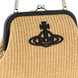 Vivienne Westwood Beige Cotton Clutch Bag