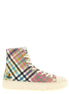 Vivienne Westwood Multicolor Cotton High Top Sneakers