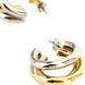 Paco Rabanne Multicolor Brass Earrings