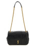Saint Laurent Black Lamb Leather Shoulder Bag