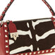 Valentino Garavani Multicolor Calfskin Shoulder Bag