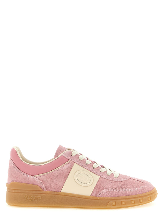 Valentino Garavani Multicolor Calfskin Low Top Sneakers