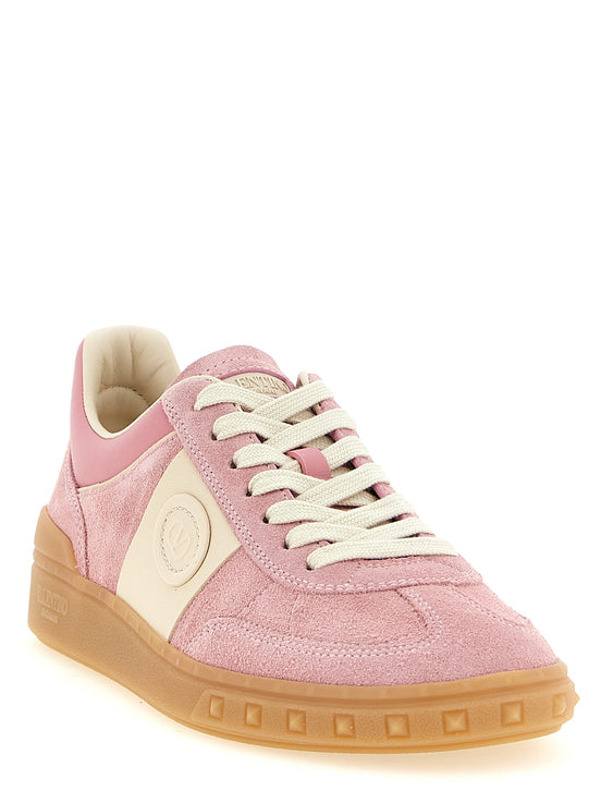 Valentino Garavani Multicolor Calfskin Low Top Sneakers