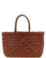 Dragon Diffusion Brown Calfskin Handbag