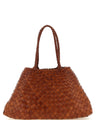 Dragon Diffusion Brown Calfskin Shoulder Bag