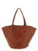 Dragon Diffusion Brown Calfskin Handbag