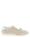 Roger Vivier Beige Polyamide Low Top Sneakers