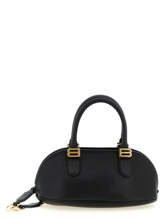 Balenciaga Mini Black Leather Handbag