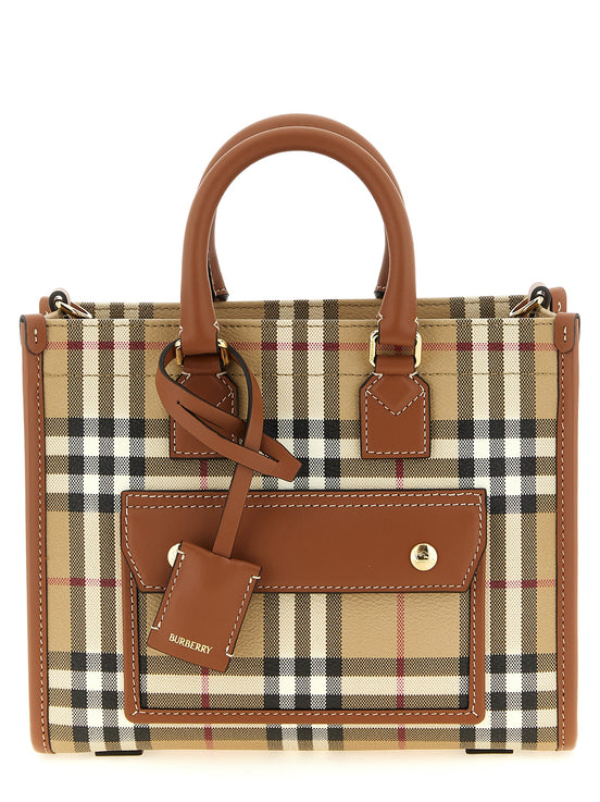 Burberry Beige Polyethylene Tote Bag