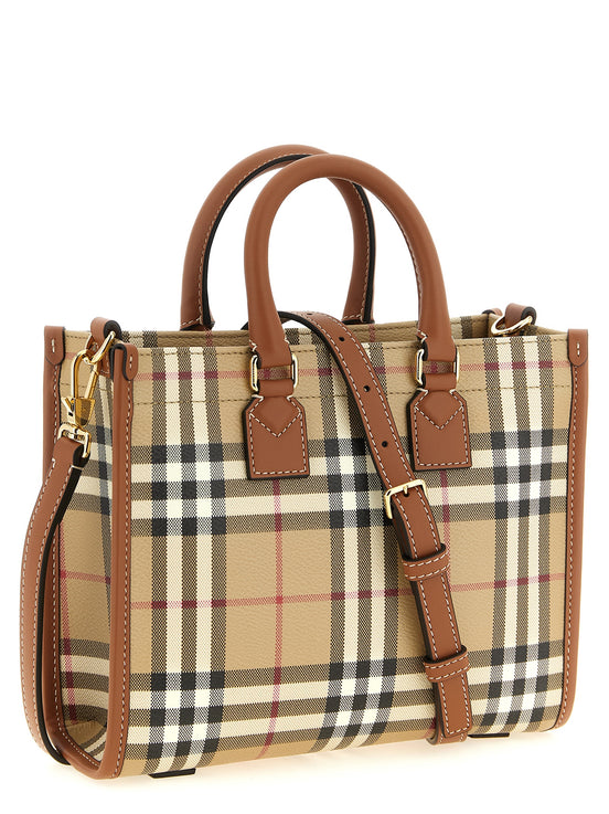 Burberry Beige Polyethylene Tote Bag