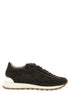 Brunello Cucinelli Brown Calfskin Sneakers