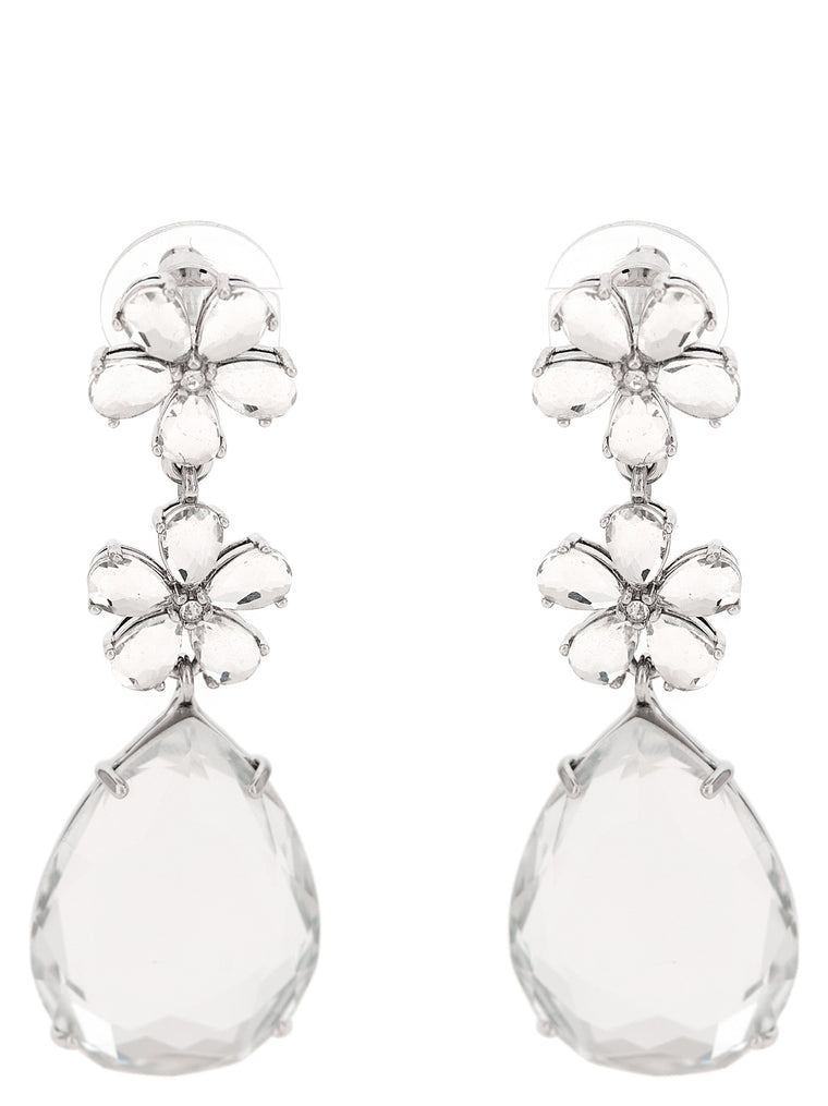 Self-Portrait Silver Brass Earrings