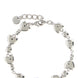 Self-Portrait Silver Brass Bracelet