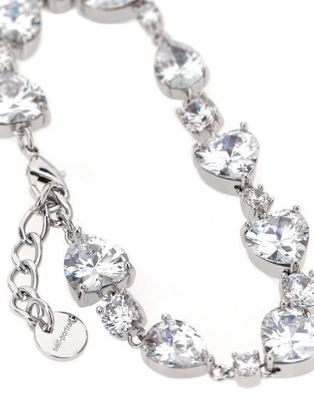Self-Portrait Silver Brass Bracelet