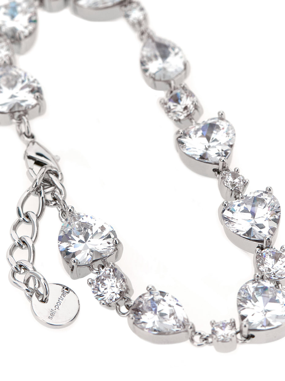 Self-Portrait Silver Brass Bracelet