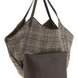 Brunello Cucinelli Brown Alpaca Leather Tote Bag