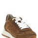 Brunello Cucinelli Brown Calfskin Low Top Sneakers
