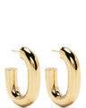 Paco Rabanne Gold Brass Earrings