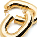 Paco Rabanne Gold Brass Earrings