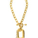 Paco Rabanne Gold Brass Necklace