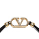 Valentino Garavani Black Polyester Bracelet