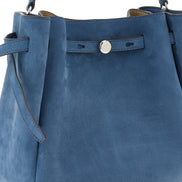 Tory Burch Blue Lamb Leather Handbag