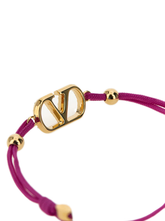 Valentino Garavani Multicolor Polyester Bracelet