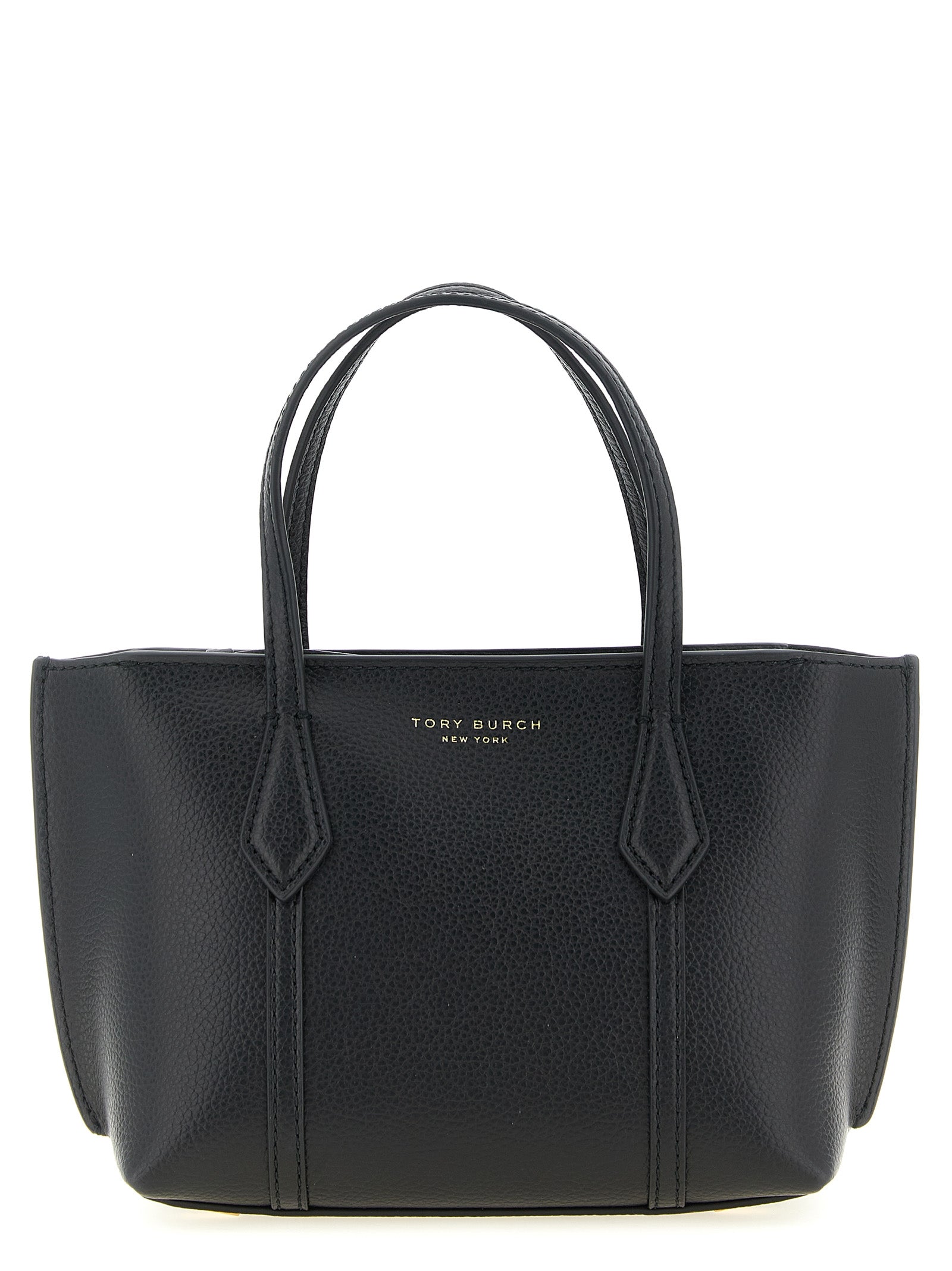 Tory Burch Black Cowhide Handbag
