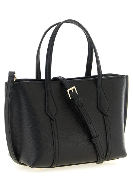 Tory Burch Black Cowhide Handbag
