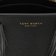 Tory Burch Black Cowhide Handbag