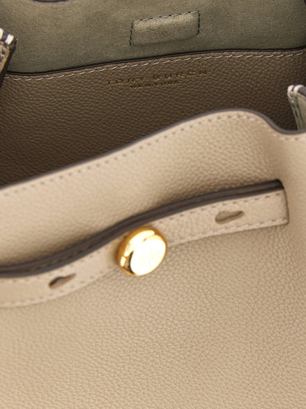 Τσάντα Tory Burch Beige Cowhide