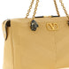 Valentino Garavani Beige Lamb Leather Shoulder Bag