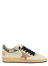 Golden Goose Beige Goatskin Low Top Sneakers