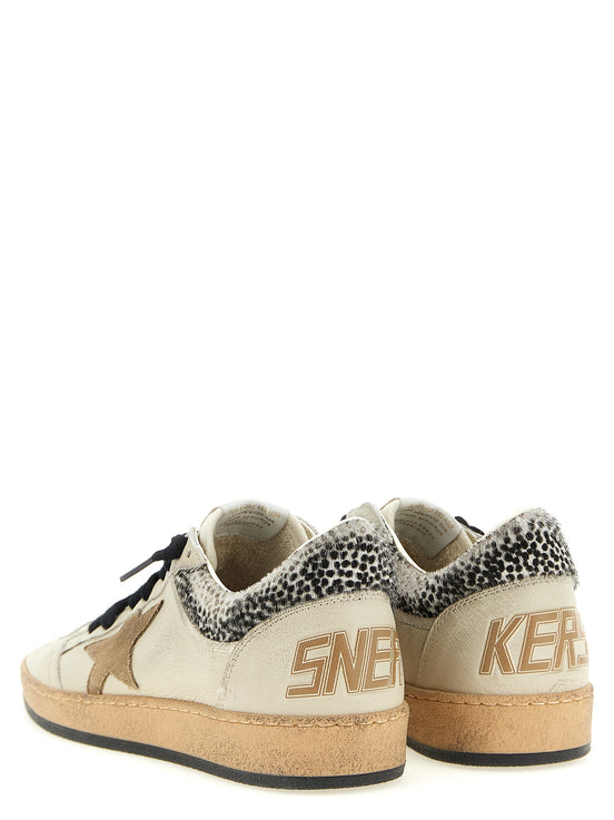 Αθλητικά παπούτσια Golden Goose Beige Goatskin Low Top