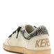 Golden Goose Beige Goatskin Low Top Sneakers