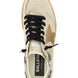 Golden Goose Beige Goatskin Low Top Sneakers