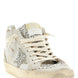 Golden Goose Beige Leather High Top Sneakers