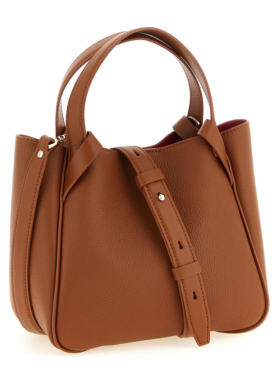 Τσάντα tote Christian Louboutin Brown Calfskin