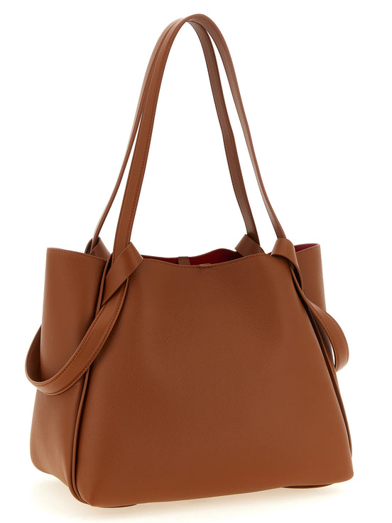 Τσάντα tote Christian Louboutin Brown Calfskin