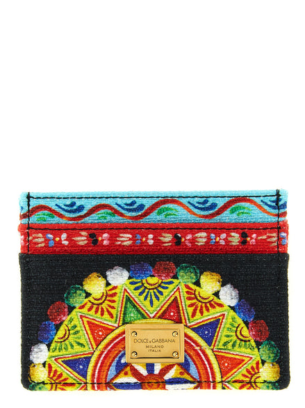 Θήκη καρτών Dolce & Gabbana Multicolor Cotton