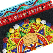 Dolce & Gabbana Multicolor Cotton Cardholder