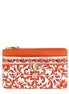 Dolce & Gabbana Orange Calfskin Cardholder
