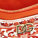 Dolce & Gabbana Orange Calfskin Cardholder