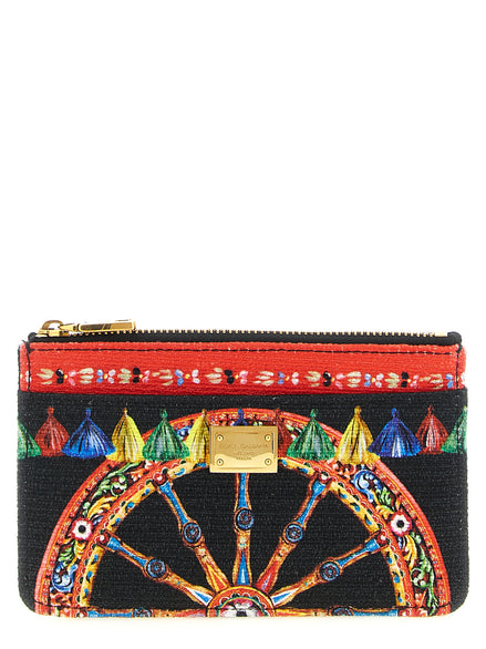 Dolce & Gabbana Multicolor Cotton Cardholder