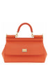 Dolce & Gabbana Orange Calfskin Handbag