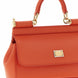 Dolce & Gabbana Orange Calfskin Handbag