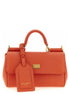 Dolce & Gabbana Orange Calfskin Handbag