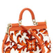 Dolce & Gabbana Orange Cotton Handbag