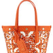 Dolce & Gabbana Orange Cotton Tote Bag